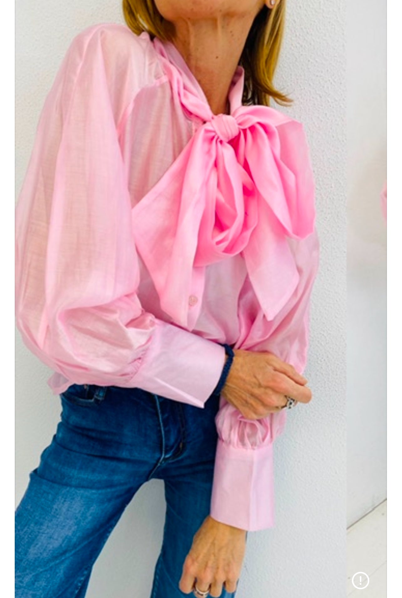 Chemise modèle Cherry, rose